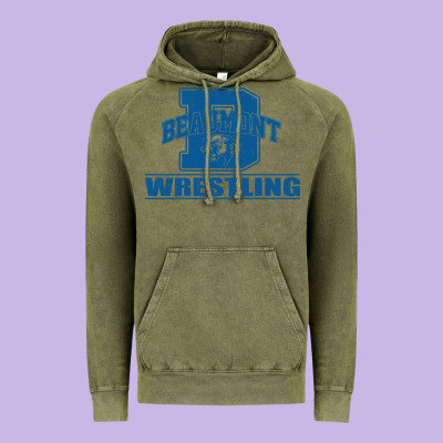 Beaumont Wrestling Vintage Hoodie Designed By Jasminsmagicworld