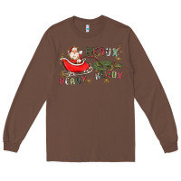 Chestnut heaux heaux heaux Long Sleeve Tee - MaliasSmallBusiness