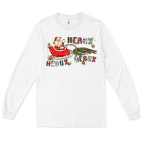 White heaux heaux heaux Long Sleeve Tee - MaliasSmallBusiness