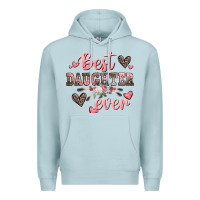 Blue Mist best daughter ever mother's day Premium Hoodie - CowGirlArtShop