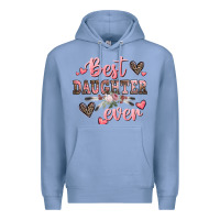 Colony Blue best daughter ever mother's day Premium Hoodie - CowGirlArtShop