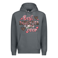 Rock best daughter ever mother's day Premium Hoodie - CowGirlArtShop