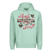 Seafoam best daughter ever mother's day Premium Hoodie - CowGirlArtShop
