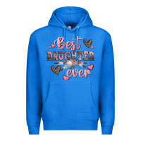 True Royal best daughter ever mother's day Premium Hoodie - CowGirlArtShop