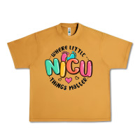 Peanut Butter nicu where little things matter Urban Heavy Tee - MaliasSmallBusiness