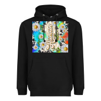 Black human with daisies Heavyweight Hoodie - TumblerDesignByShophia
