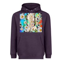 Plum human with daisies Heavyweight Hoodie - TumblerDesignByShophia