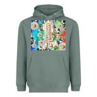Sage human with daisies Heavyweight Hoodie - TumblerDesignByShophia
