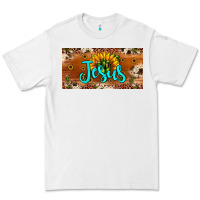 White jesus Premium Tee - JahusDesignShop
