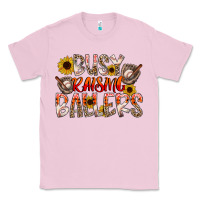 Bubblegum Pink Busy Raising Ballers Classic Tee - CowhideDigitalArt