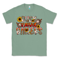 Sage Busy Raising Ballers Classic Tee - CowhideDigitalArt