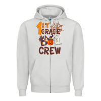Dove Grey 1 st grade boo crew Zipper Hoodie - Bettercallsaul