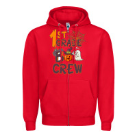 Red 1 st grade boo crew Zipper Hoodie - Bettercallsaul