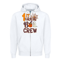 White 1 st grade boo crew Zipper Hoodie - Bettercallsaul
