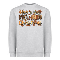 Heather Grey have a very melanin christmas Heavyweight Sweatshirt - MaliasSmallBusiness