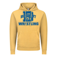 Vintage Mustard Beaumont Wrestling Vintage Hoodie - Jasminsmagicworld