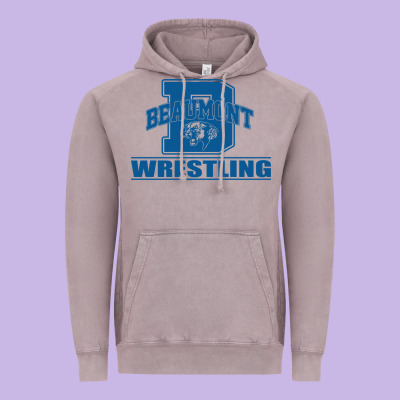 Beaumont Wrestling Vintage Hoodie Designed By Jasminsmagicworld