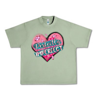 Oil Green perfectly imperfect Urban Heavy Tee - MaliasSmallBusiness