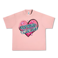 Salmon perfectly imperfect Urban Heavy Tee - MaliasSmallBusiness