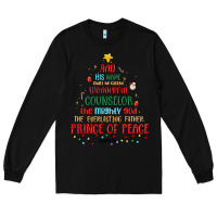 Black his name shall be Long Sleeve Tee - MaliasSmallBusiness