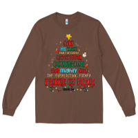Chestnut his name shall be Long Sleeve Tee - MaliasSmallBusiness