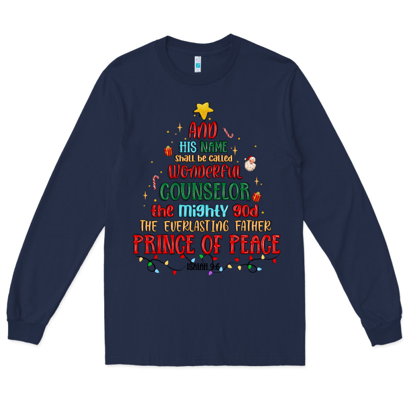 His Name Shall Be Long Sleeve Tee by MaliasSmallBusiness | Teevron