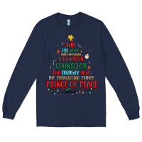 Navy his name shall be Long Sleeve Tee - MaliasSmallBusiness