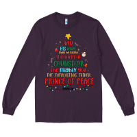Plum his name shall be Long Sleeve Tee - MaliasSmallBusiness