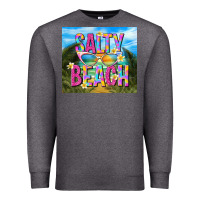 Charcoal Heather salty beach Premium Sweatshirt - TumblerDesignByShophia