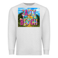 Oatmeal Heather salty beach Premium Sweatshirt - TumblerDesignByShophia