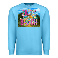 Ocean Blue salty beach Premium Sweatshirt - TumblerDesignByShophia