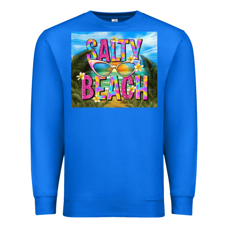 Salty Beach Premium Sweatshirt by TumblerDesignByShophia | Teevron