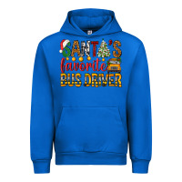 Cobalt Santa's Favorite Bus Driver Urban Hoodie - BundleAndBundleShop