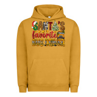 Pigment Peanut Butter Santa's Favorite Bus Driver Urban Hoodie - BundleAndBundleShop