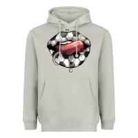 Moon Dust Soccer lips Heavyweight Hoodie - HowdyJamesFarm