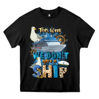 Black this week we don't give a ship Heavy Core Tee - JahusDesignShop
