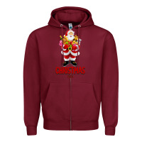 Burgundy christmas 2020 Zipper Hoodie - Bettercallsaul