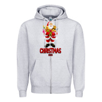 Heather Grey christmas 2020 Zipper Hoodie - Bettercallsaul
