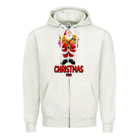 Oatmeal Heather christmas 2020 Zipper Hoodie - Bettercallsaul