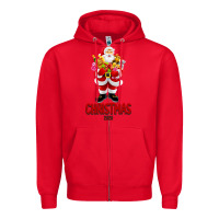 Red christmas 2020 Zipper Hoodie - Bettercallsaul