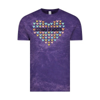 Cloud Purple 100 days of school Vintage Tee - MaliasSmallBusiness