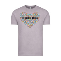 Vintage Zinc 100 days of school Vintage Tee - MaliasSmallBusiness