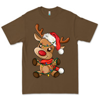 Cacao baby christmas reindeer Premium Tee - AdoDesignShop