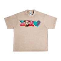 French Oak xoxo guarnsey cow Urban Heavy Tee - AdoDesignShop