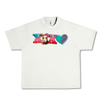 Pistachio xoxo guarnsey cow Urban Heavy Tee - AdoDesignShop