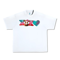 White xoxo guarnsey cow Urban Heavy Tee - AdoDesignShop