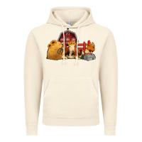 Vintage Artic Red Barn Farm Animals Vintage Hoodie - Jasminsmagicworld