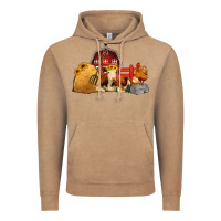Vintage Coffee Red Barn Farm Animals Vintage Hoodie - Jasminsmagicworld