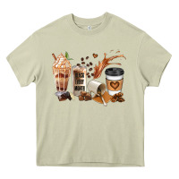 Mossy black every month melanin coffee cups Heavy Core Tee - JahusDesignShop
