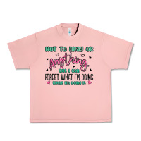 Salmon not to brag or anything but i can forget what im d Urban Heavy Tee - MaliasSmallBusiness